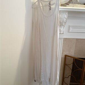 Women's White magnolia pearl slip dress